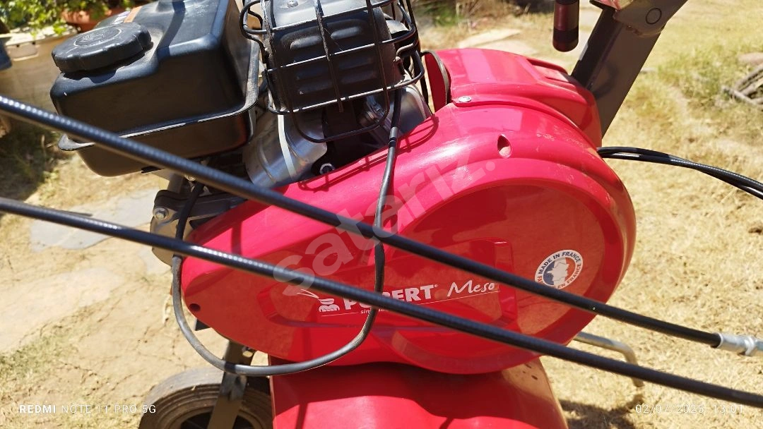 Pubert meso Fransız çapalama makinesi Didim-Akbük'te