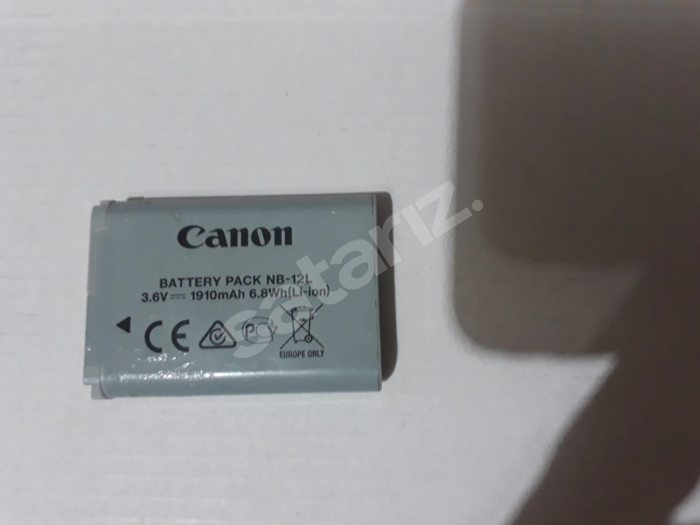 Canon NB-12L batarya orjinal.
