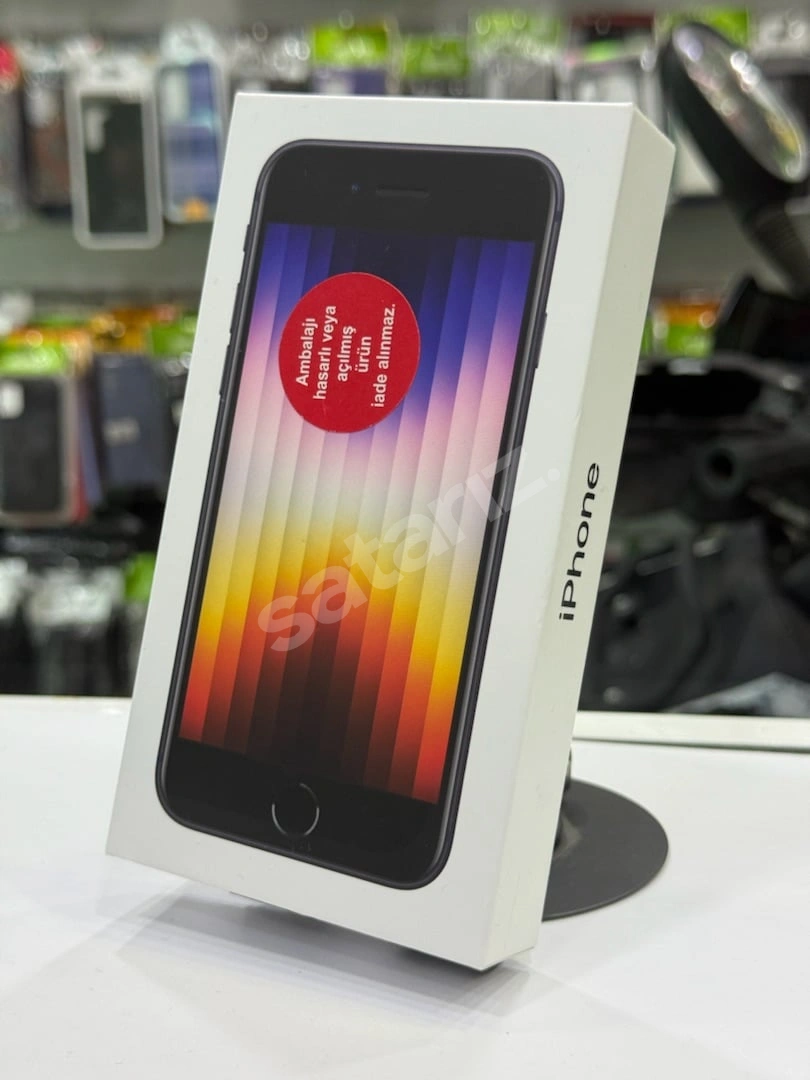📱 iPhone SE 3. Nesil 128 GB – Sıfır – Aktivasyon