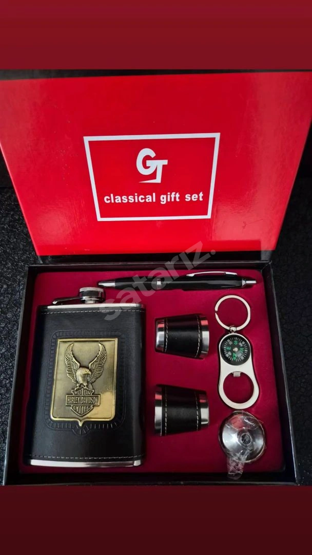 ÇELİK MATARA SET