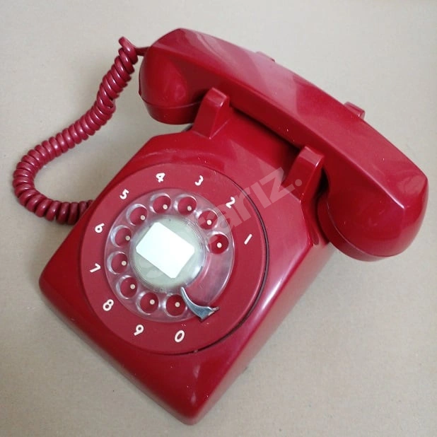 Eskilerden Tertemiz Netaş Çevirmeli Telefon - 80li Yıllar