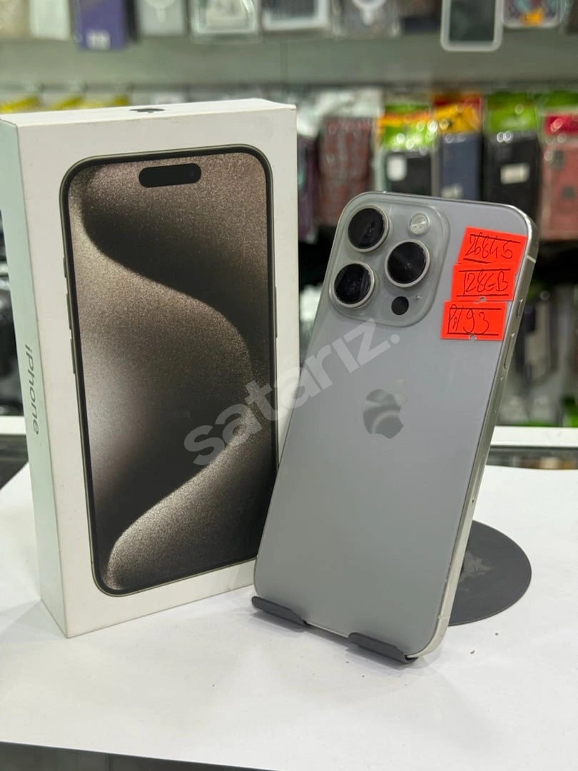 🔥 iPHONE 15 PRO 128 GB | ORİJİNAL DEĞİŞENLİ | KUTU FATURA