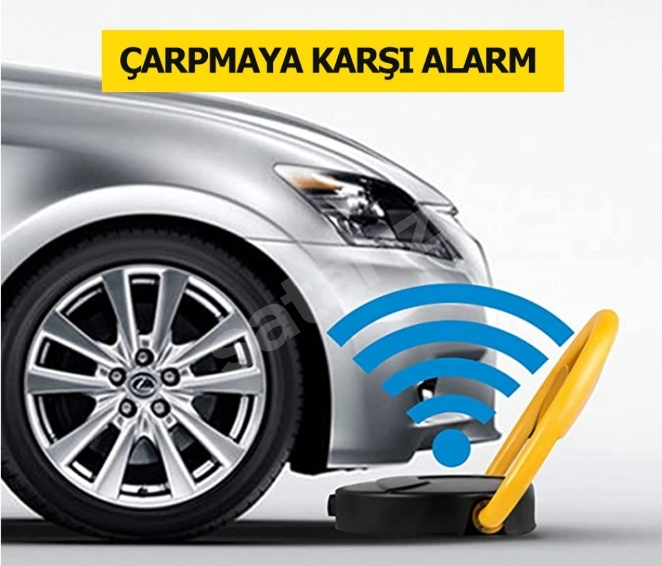 KİŞİSEL PARK BARİYERİ UZAKTAN KUMANDA VE ALARMLI DARBEYE DAYANIKLI