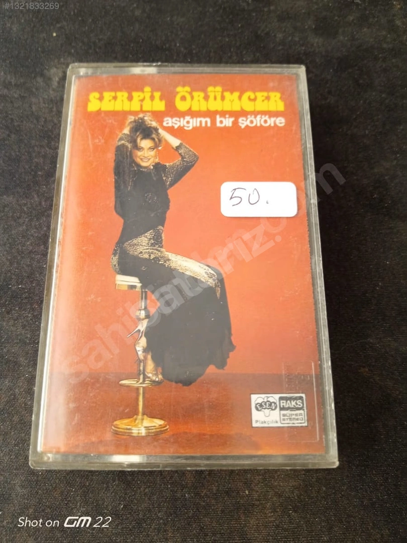 Serpil Örümcer 'Aşığım Bir Şöföre' Müzik Kaseti