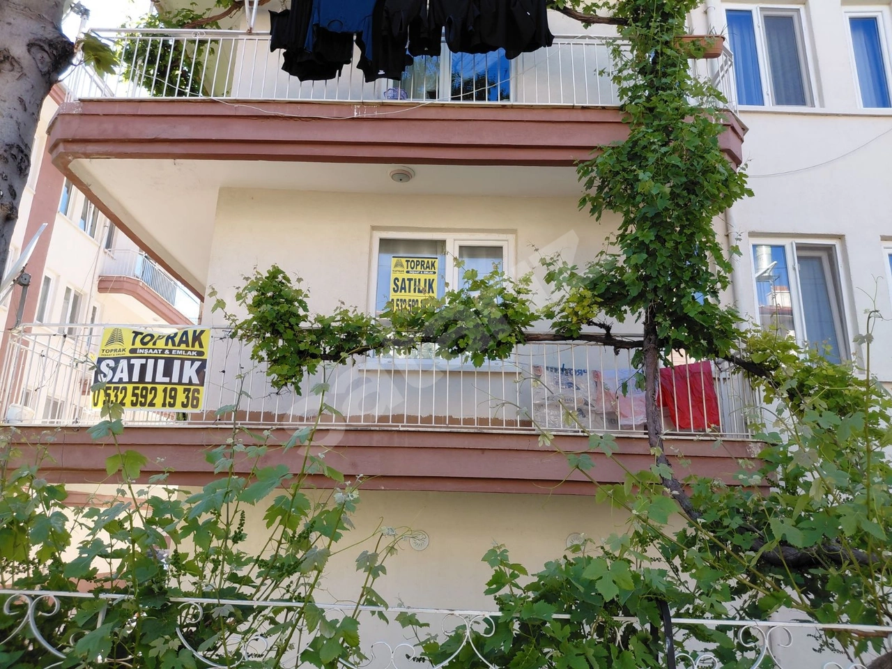 TOPRAK EMLAKTAN KANLICA MAH 2+1 KUPON SATILIK DAİRE