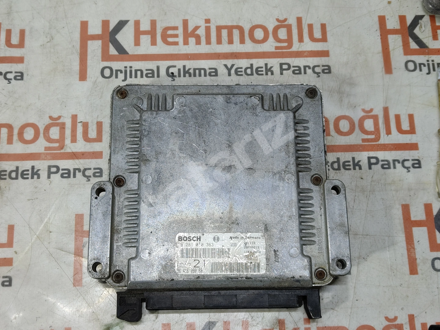 yページ Peugeot 406 2.0 HDI Motor Beyni 0281010363 EDC15C2 9641608080