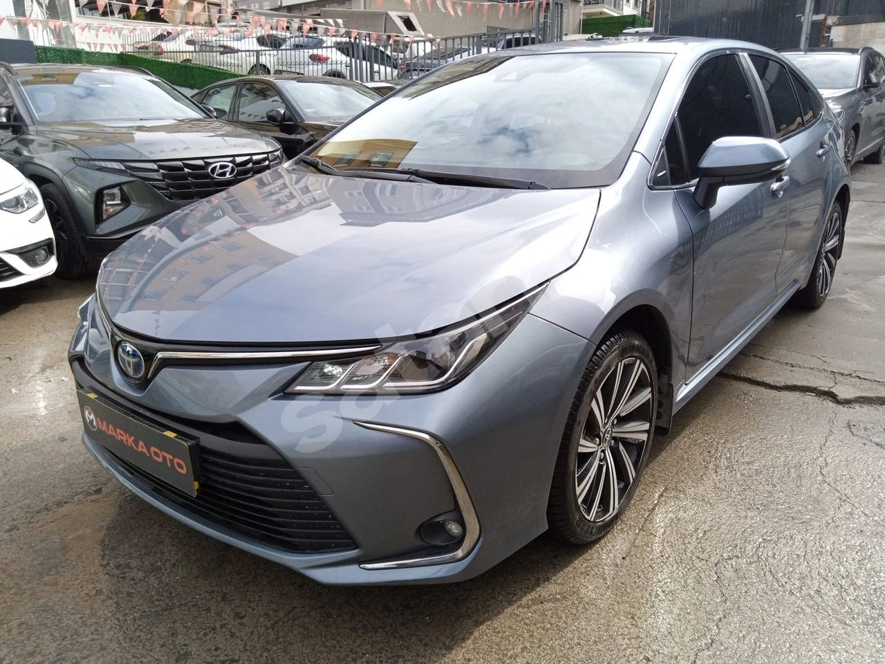 MARKA OTO DAN 2022 TOYOTA COROLLA FLAME X-PACK 1.8 HYBRİT 48BİN