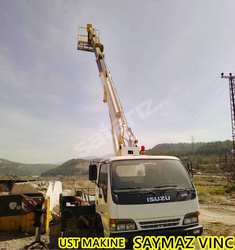 SAYMAZ VINC DEN SATILIK SADECE UST MAKINE 22 SEPETLİ PLATFROM VINC 2008 UZMANLAR PLATFROM