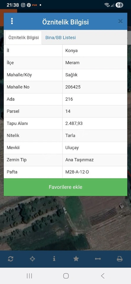 İBRAHİM KOÇ EMLAK'TAN SATILIK TARLA