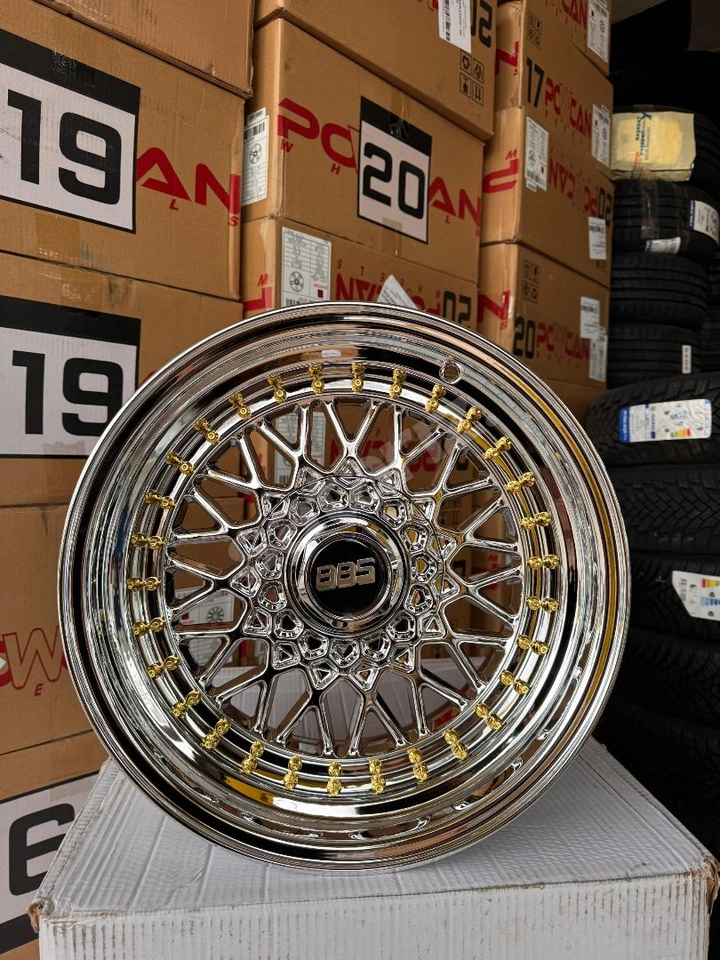 16 İNÇ 4X100 BBS KROM RS2 JANT TAKIMI