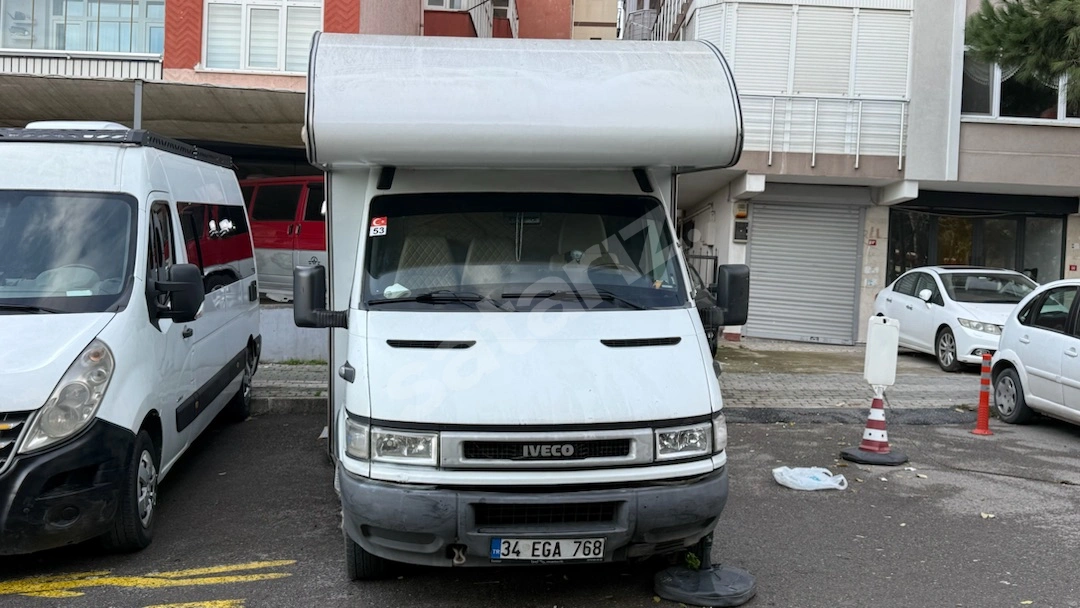 ALKOVEN KASALI IVECO SET VE YAŞAM KARAVANI FIRSAT !!