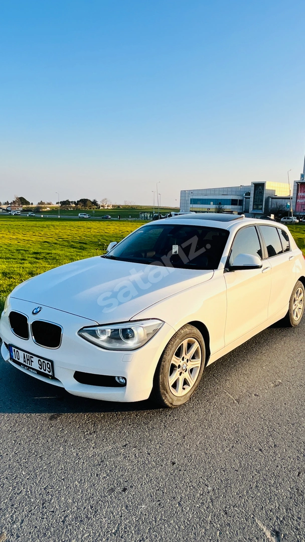 2012 model BMW 116i F20 kasa aracım temiz ve bakımlıdır