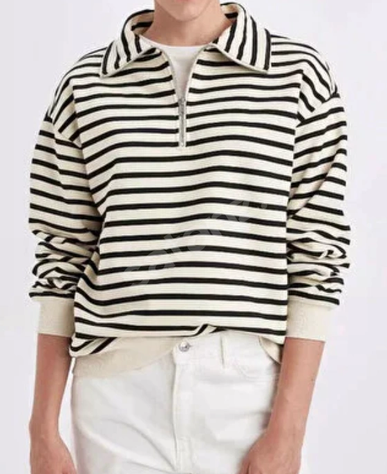 Defacto Dik Yaka Sweatshirt S Beden