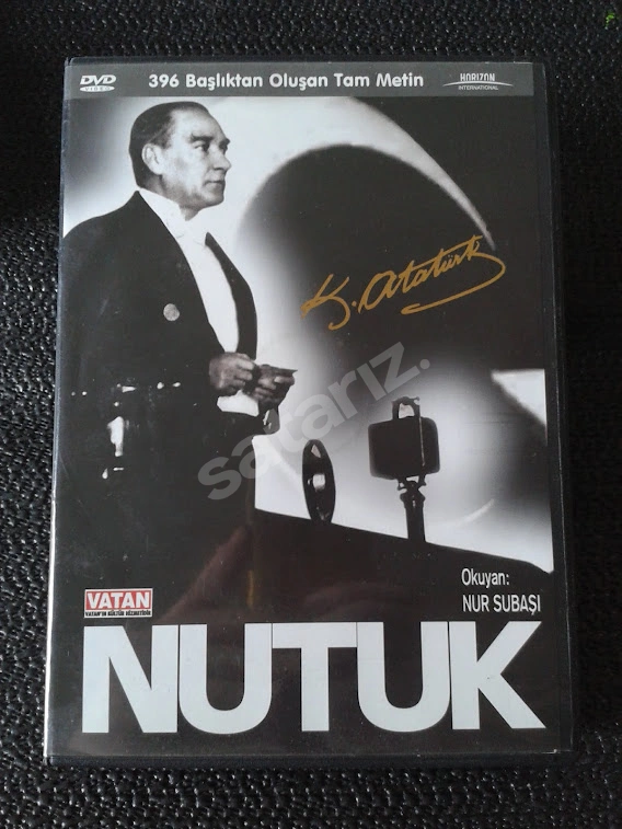 NUTUK, 396 BAŞLIKTAN OLUŞAN TAM METİN DVD SET. ( KİTAP HEDİYELİ )