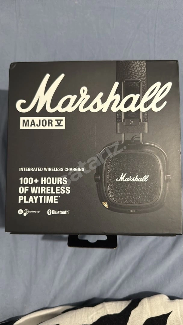 Marshall Major 5 Siyah - Sıfır Ayarında, Kutulu
