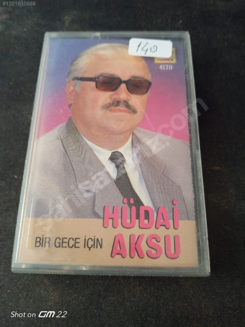 Hüdai Aksu 'Bir Gece için' Müzik Kaseti