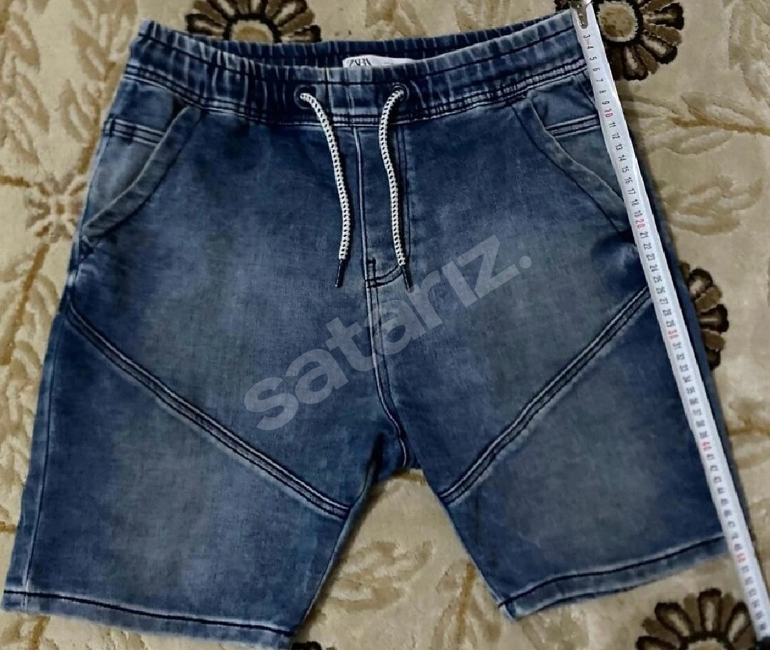 Zara Erkek Şort Kapri