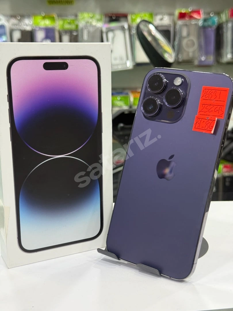 📱 iPhone 14 Pro Max 256 GB – %86 Pil – 12 Aya Kadar Taksit