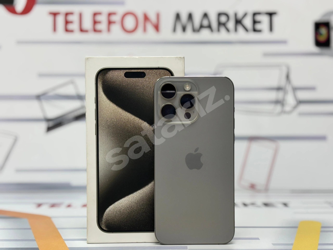 TELEFON MARKET'DEN 2 AY GARANTİLİ KUSURSUZ 512 GİPHONE 15 PROMAX