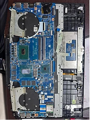 Hp Pavilion 15-DK0001NT Model laptop Üst Kasa Parçası klavye touch pad dahil ! Servis Çıkması ! Temiz Ve Garantili