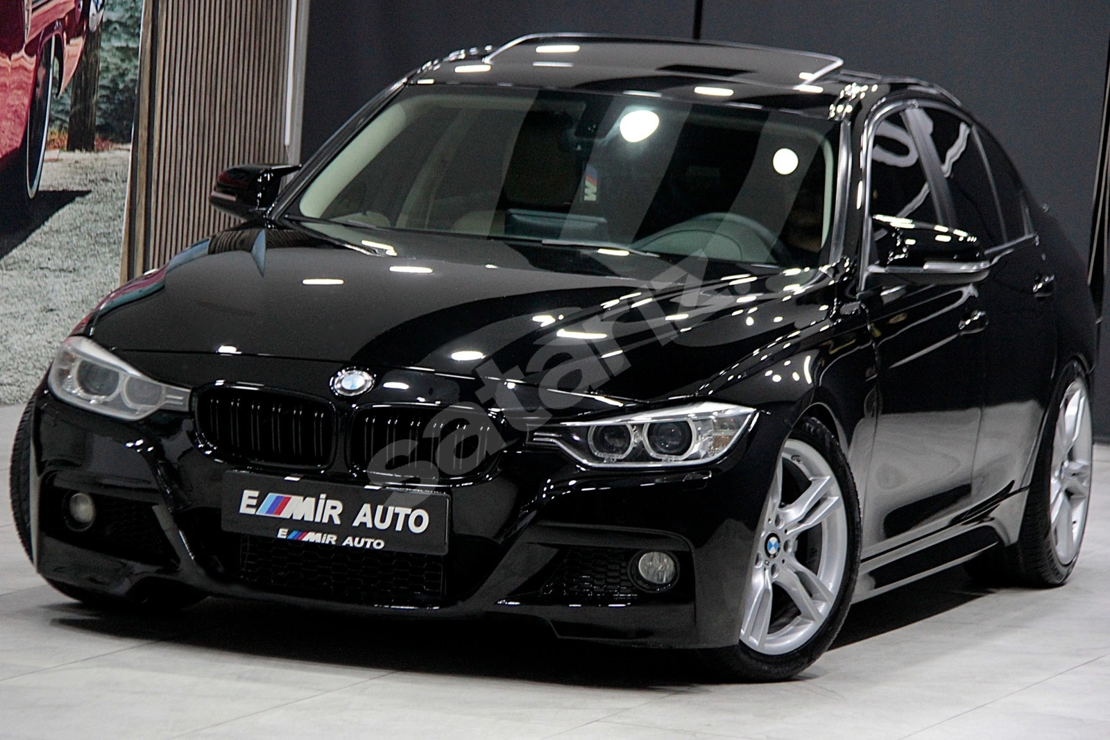E///MİR'DEN 2014 SİYAH İÇİ BEJ...SUNROOF...NBT...///M DİREKSİYON