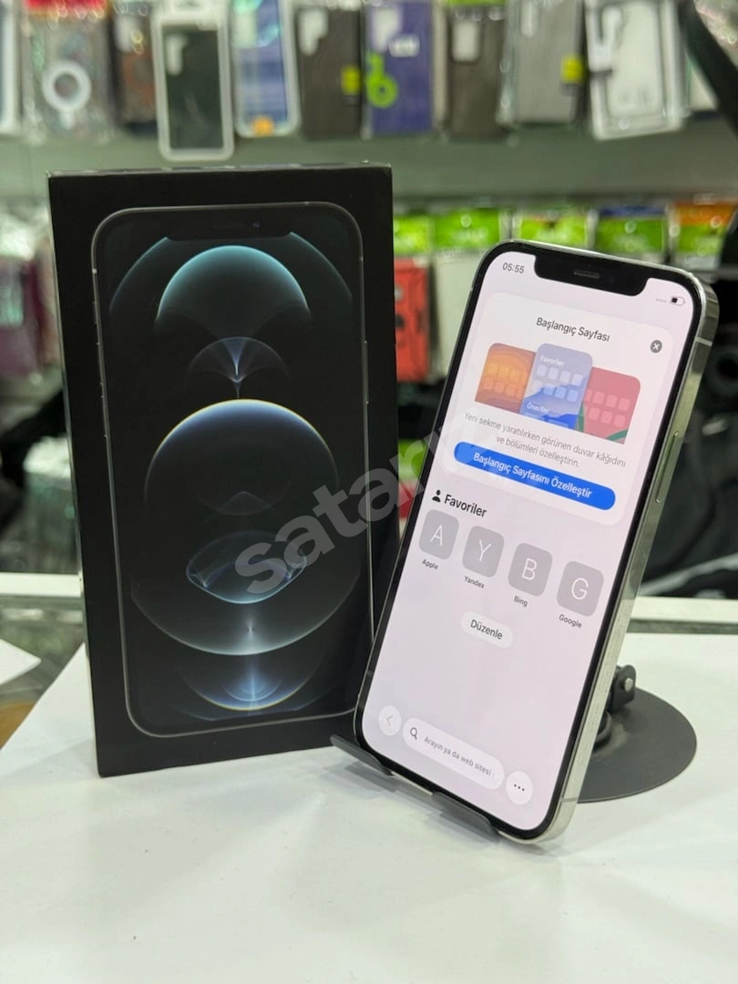 📱 iPhone 12 Pro 128 GB – Pil %90 – Kutu Fatura Tam –