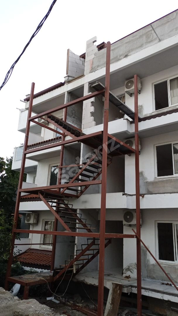 Fethiye Yangın Merdiveni Demir Ferforje İmalatı