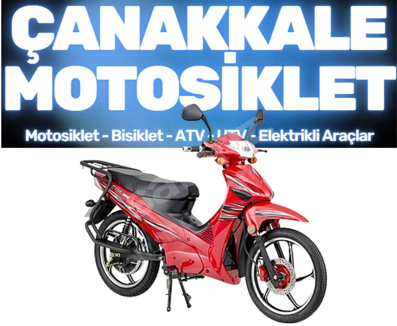 MONDIAL E-MON E CUB 3000 - 0 KM - ELEKTRİKLİ CUB - EFSANE MODEL