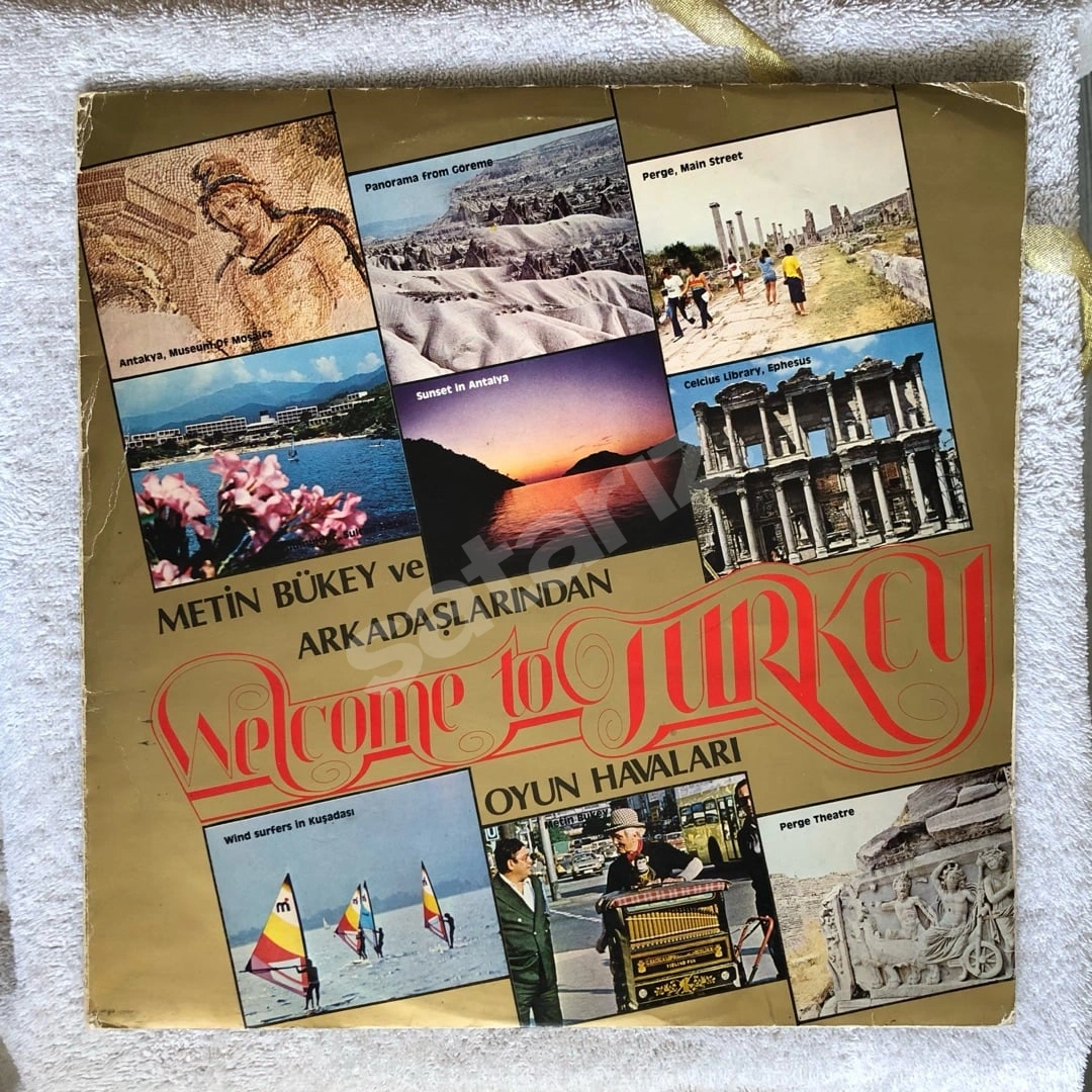 METIN BÜKEY ve Ark. * WELCOME TO TURKEY Oyun Havaları * LP Plak