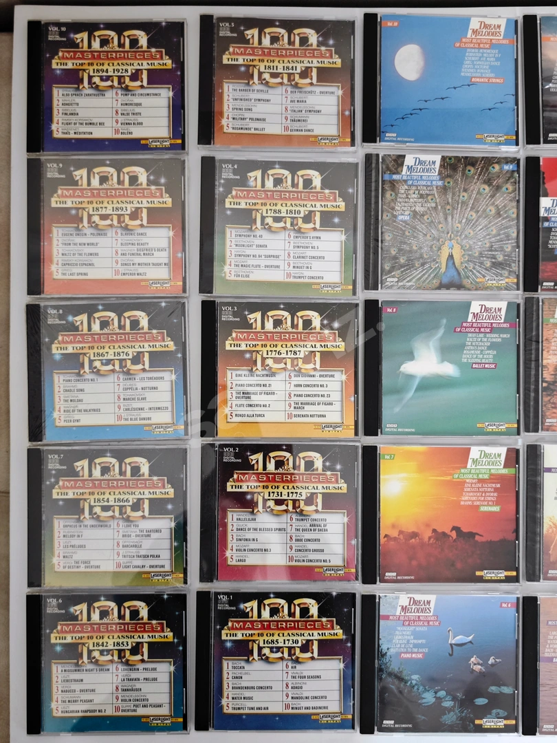 Müzik CD leri (Grup 1 - Klasik & Blues & Jazz & Soul)  /  46 Albüm