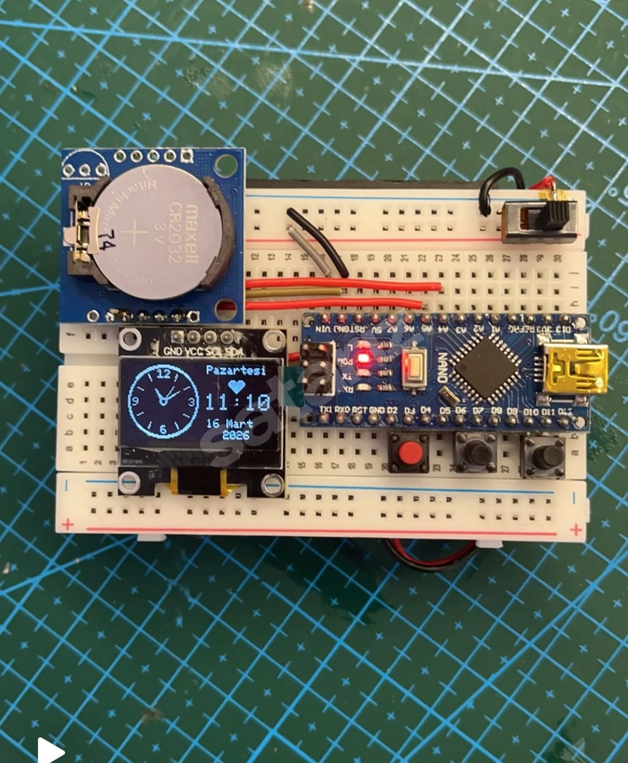 Arduino ile Saat Projesi