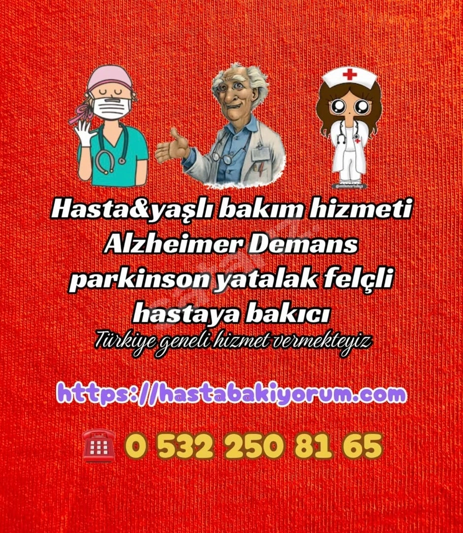 Hasta Yaşlı Bakıcısı Yatalak  Felçli Hastaya Bakıcı