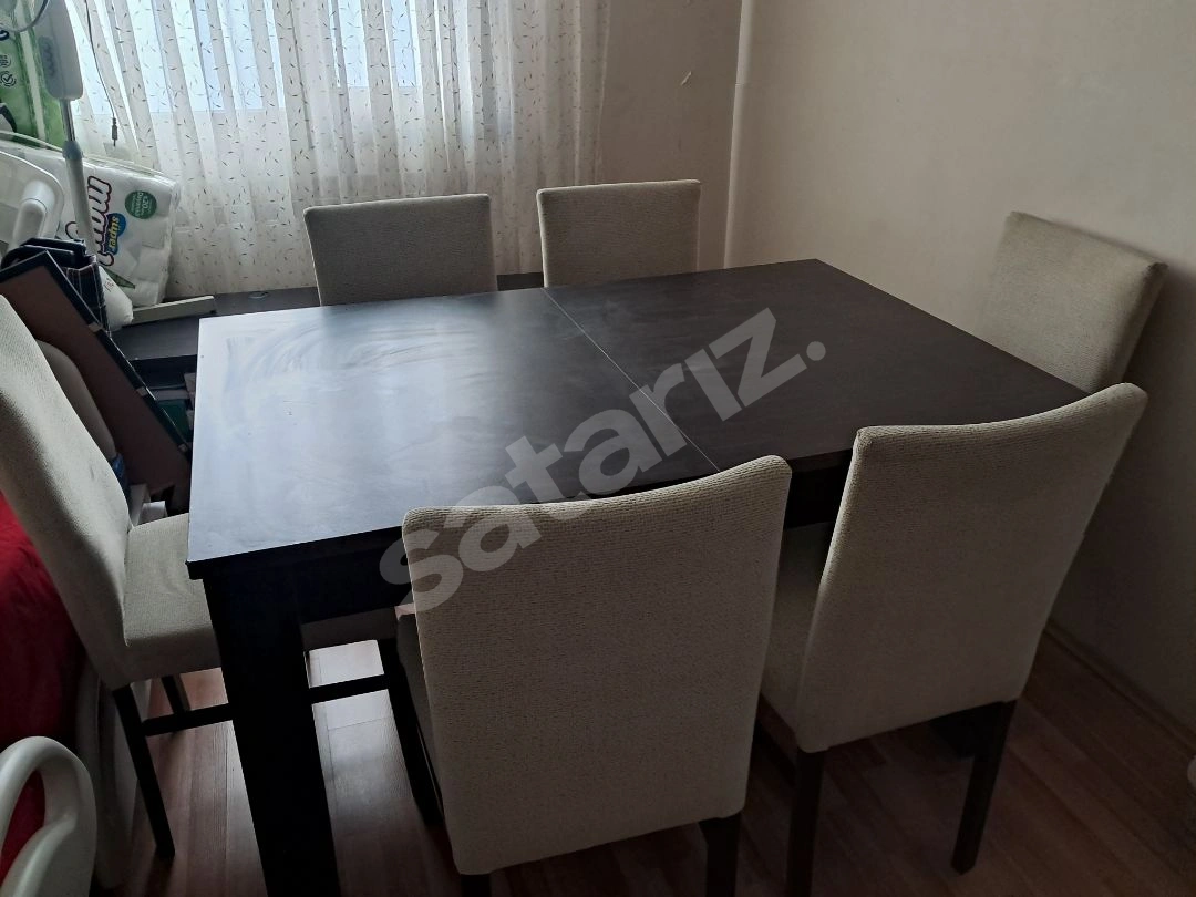 Açılır Yemek Odası Ve Sandalyeleri