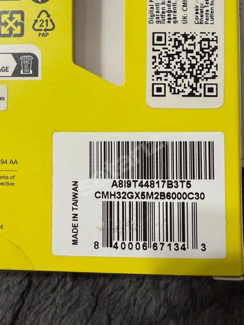 Ddr5 2x16 32 Gb 6000mhz Ram Cl30