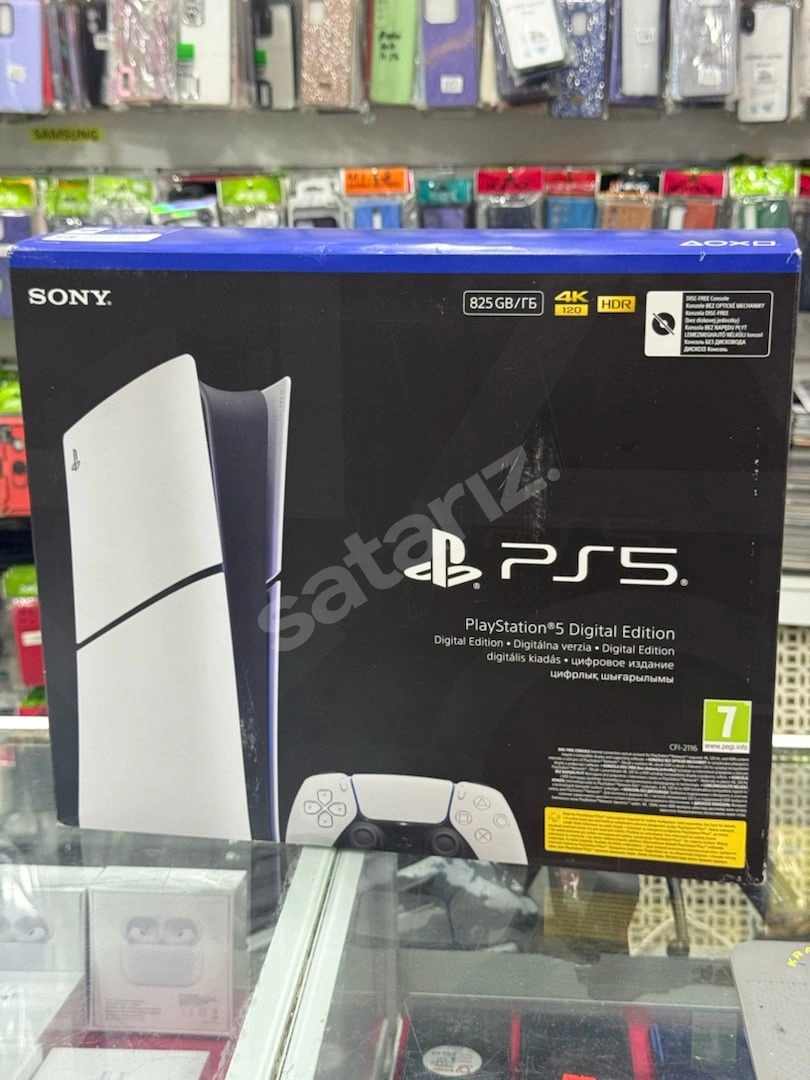 🎮 PlayStation 5 Digital Edition – 825 GB – Sıfır –