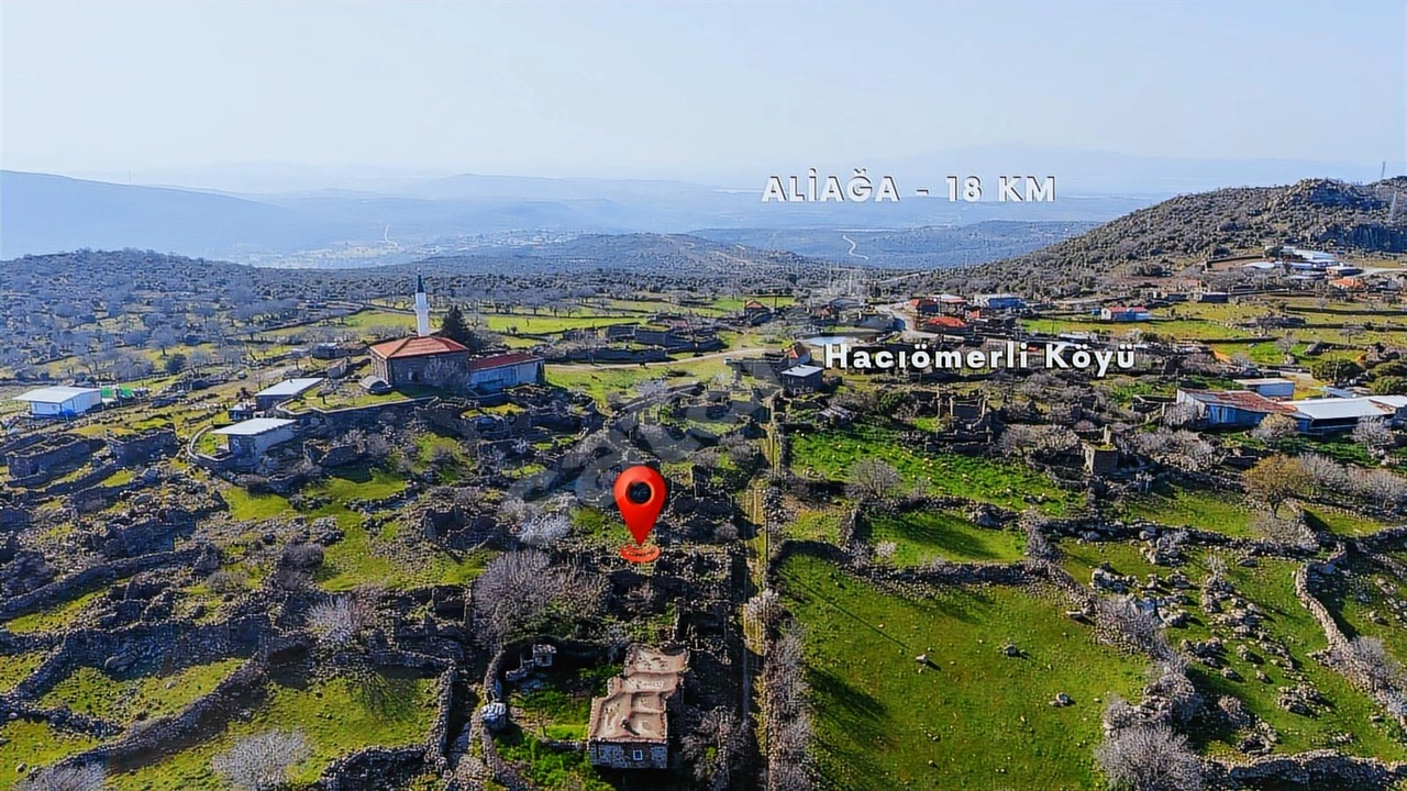 Aliağa Hacıömerli Mahallesinde 190 m² Dev Yatırım Arsası