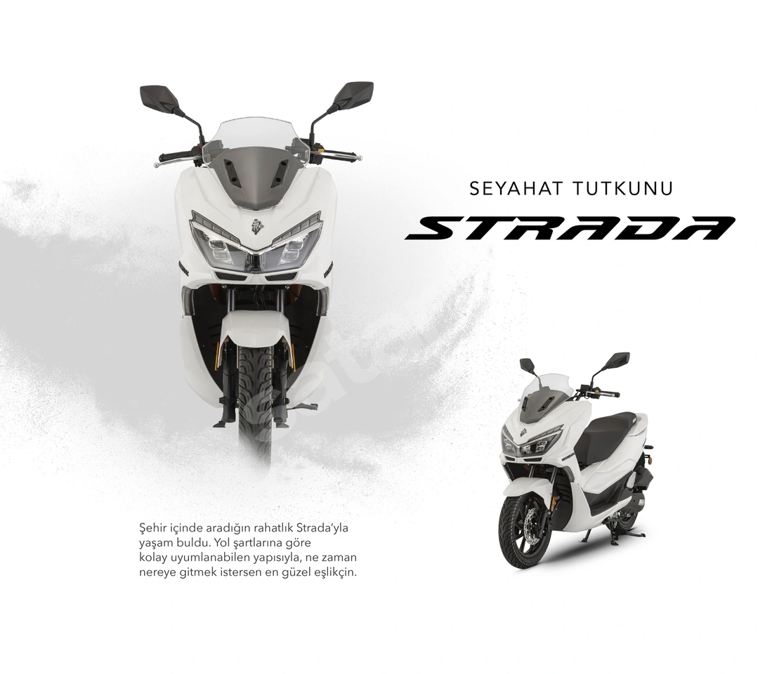 MONDIAL 125 STRADA - 0 KM - HEMEN TESLİM - RESMİ YETKİLİ BAYİDEN