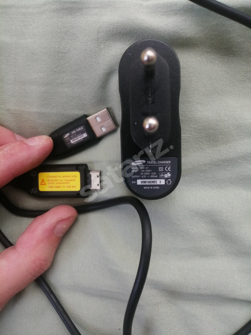 samsung fotoğraf makinesi kamera usb şarj data kablo adaptör .