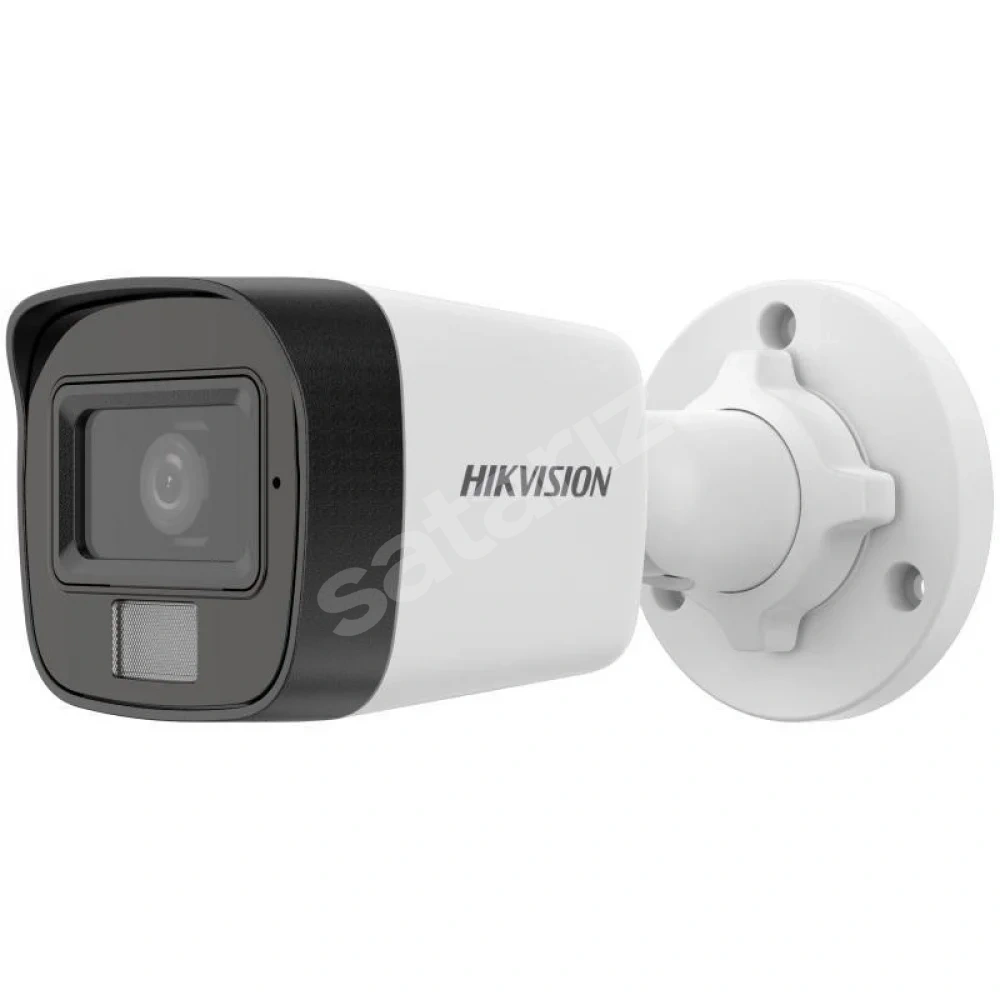 Hikvision DS-2CD1021G2-LIUF Renkli Sesli 2MP 1080P 4MM H265+ Poe IP Bullet Kamera