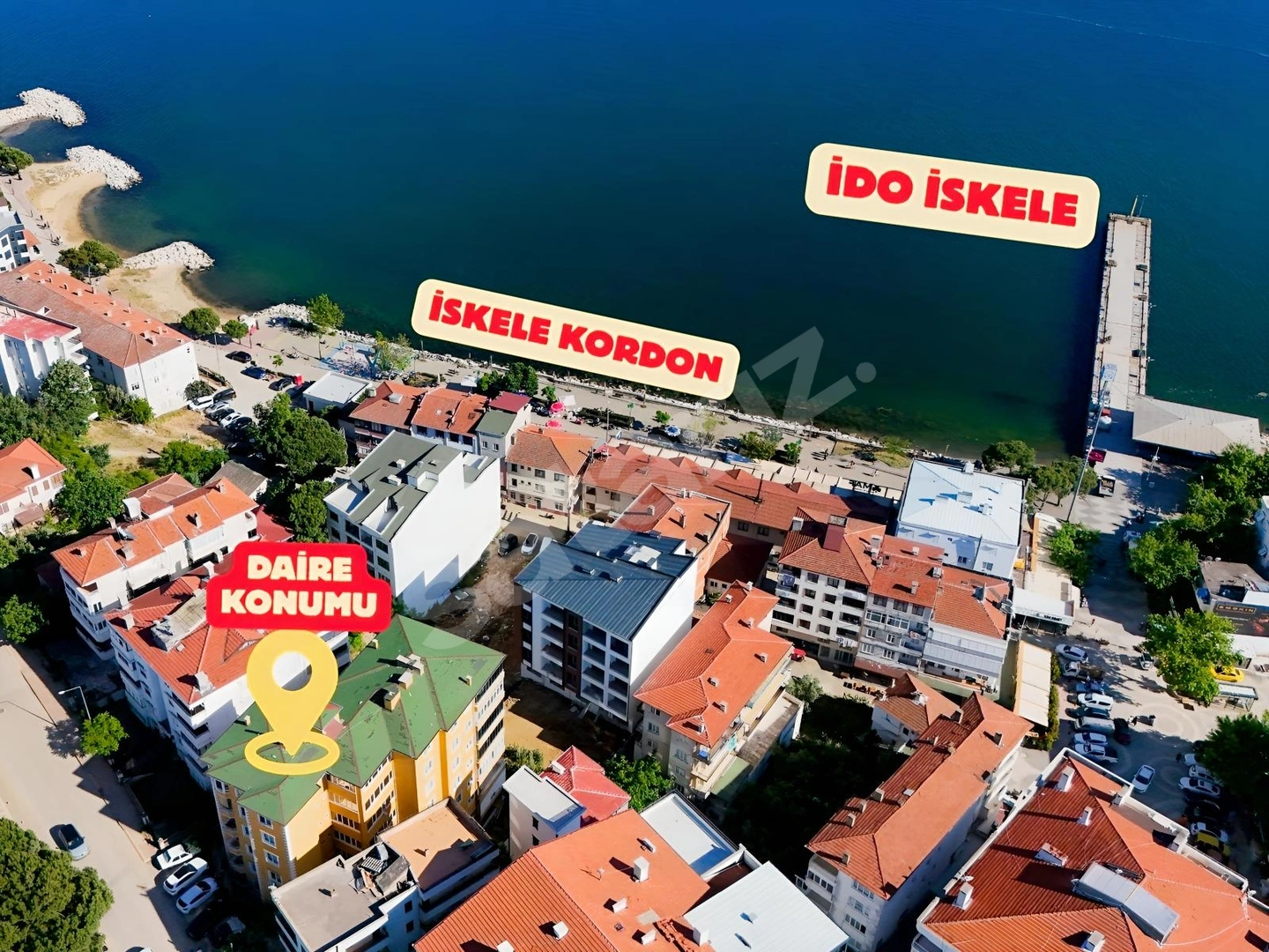 Denize Komşu Yaşam! İskele ve Kordonun Hemen Yanında