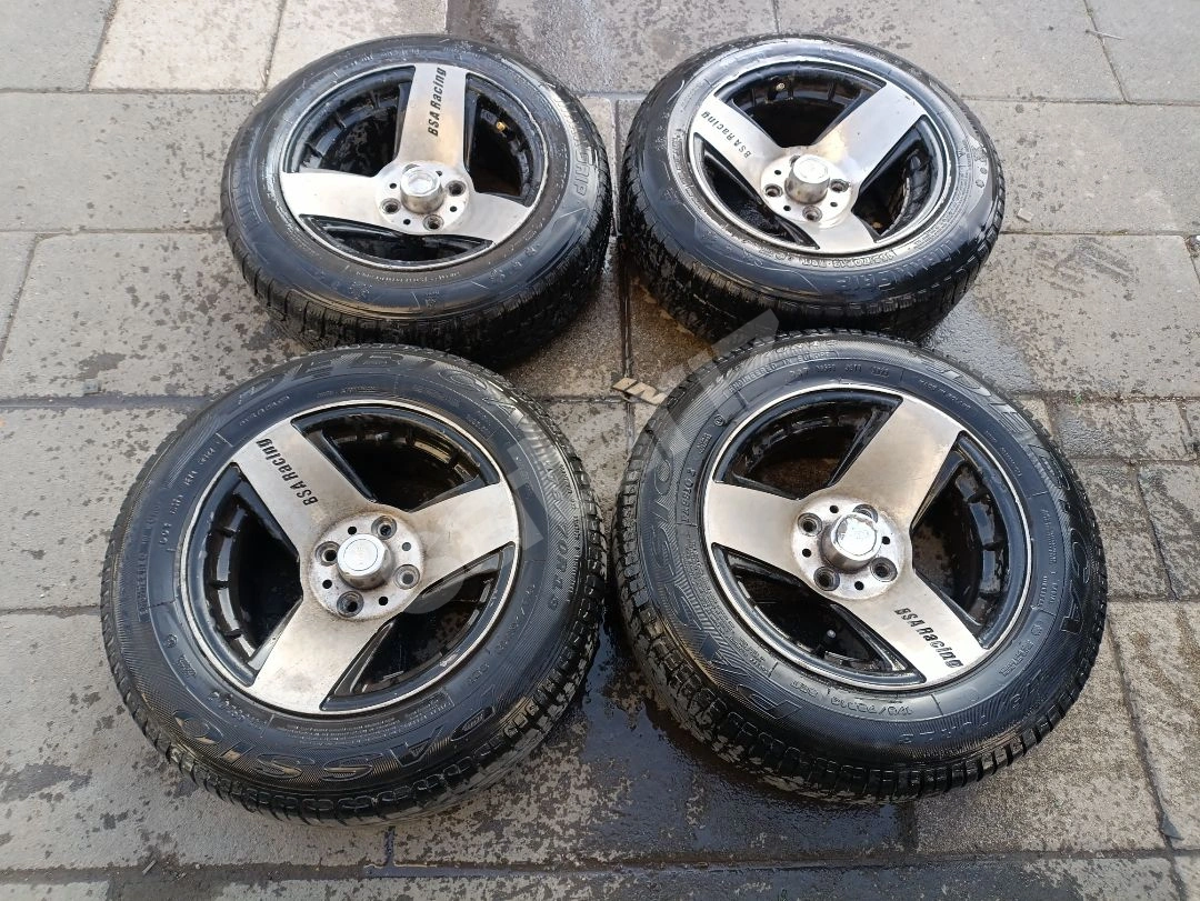 13 inc 4x100 BSA racing 3 üç bacak jant takımı lastiksiz kayseri
