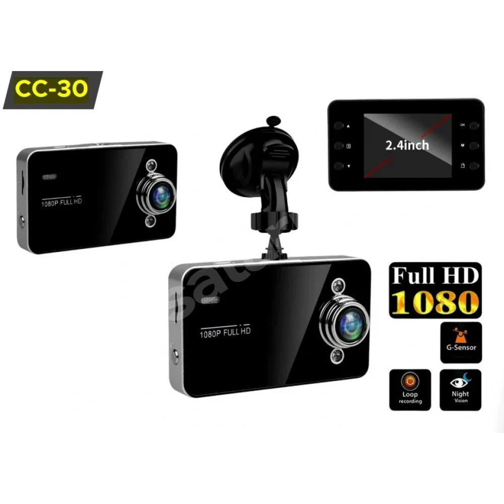 Concord Kamera Mpıa Cc-30 Max.32Gb 80Mah Gece Çekimi 2.4" Tft Araç Kamerası