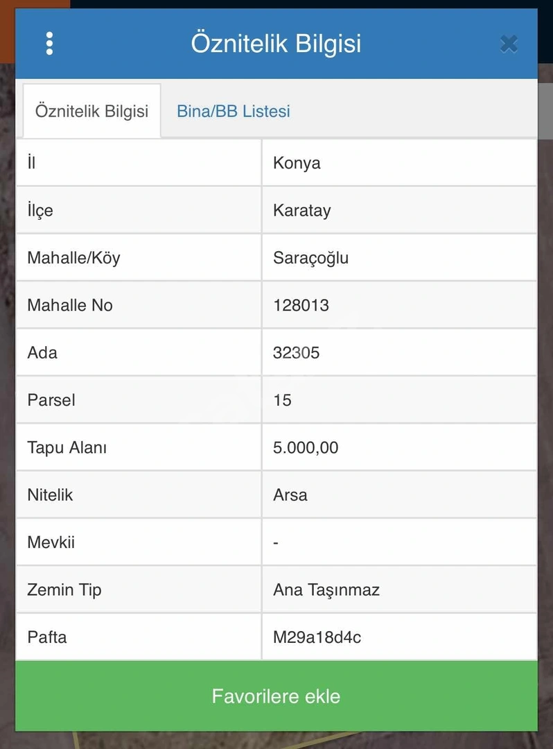 SARAÇOĞLUN MH.DE 500 M2 SATILIK BESİHANE İMARLI ARSA