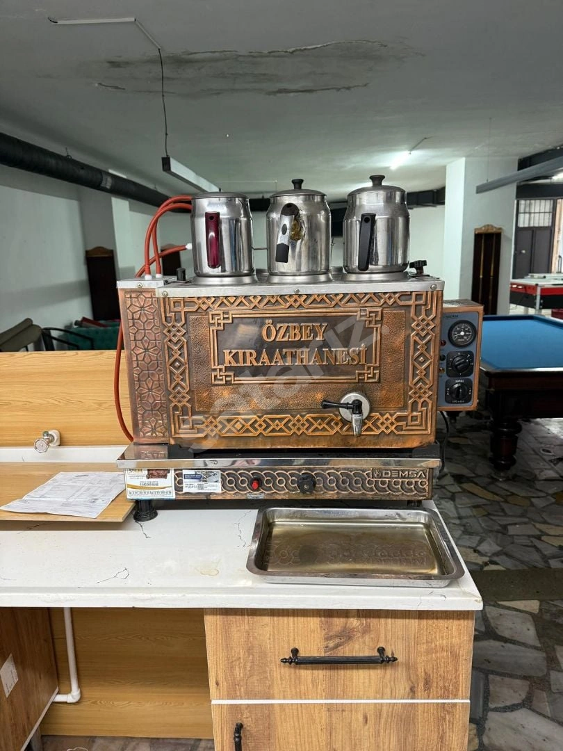 OTOMATİK SU ALMA ÖZELLİKLİ SEMAVER