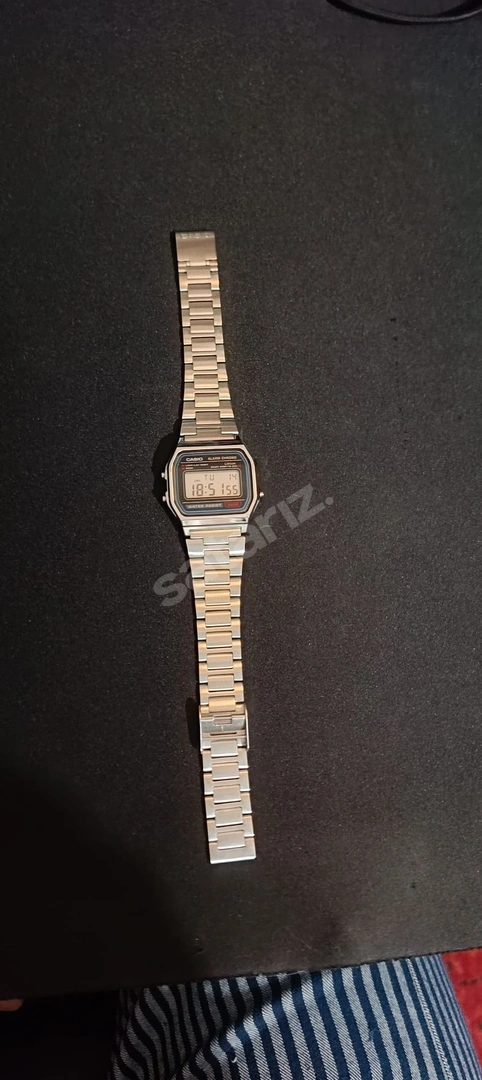 Casio A158-W kol saati ( vintage - unisex orijinal )