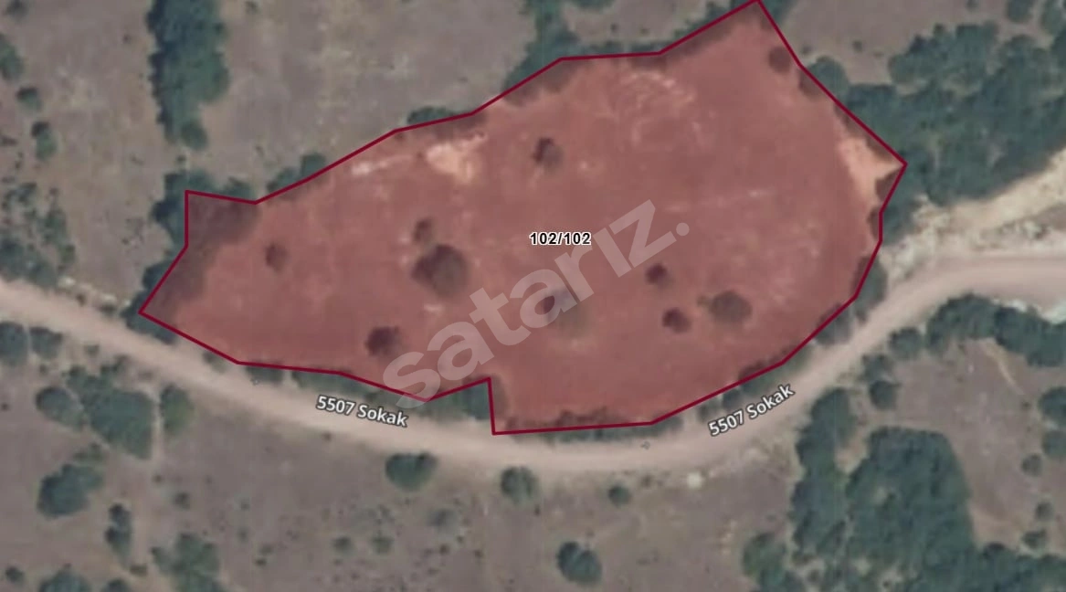 ACİL...AZİZİYE DE 7987 M2 % 5 İMAR ALAN KADASTRO YOLU OLAN ARAZİ