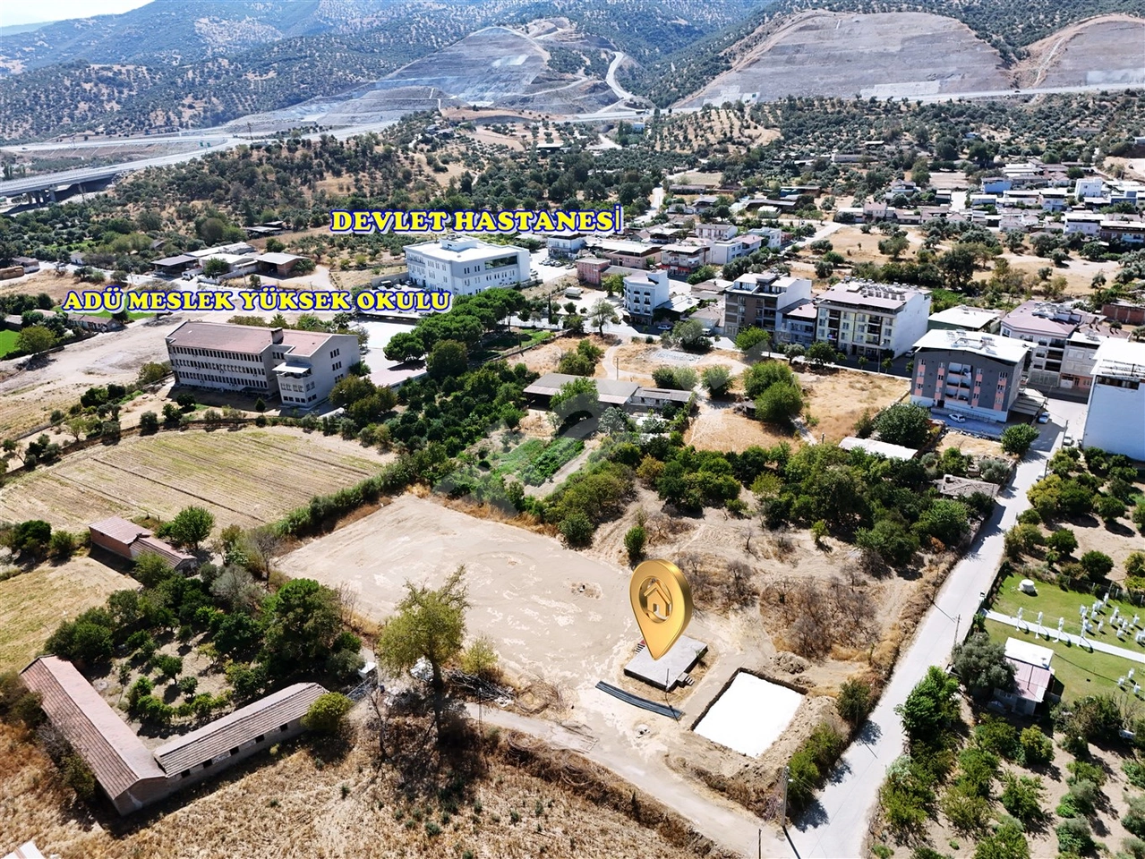 Aydın/Yenipazar'da 3 Adet İmarlı Satılık Arsa