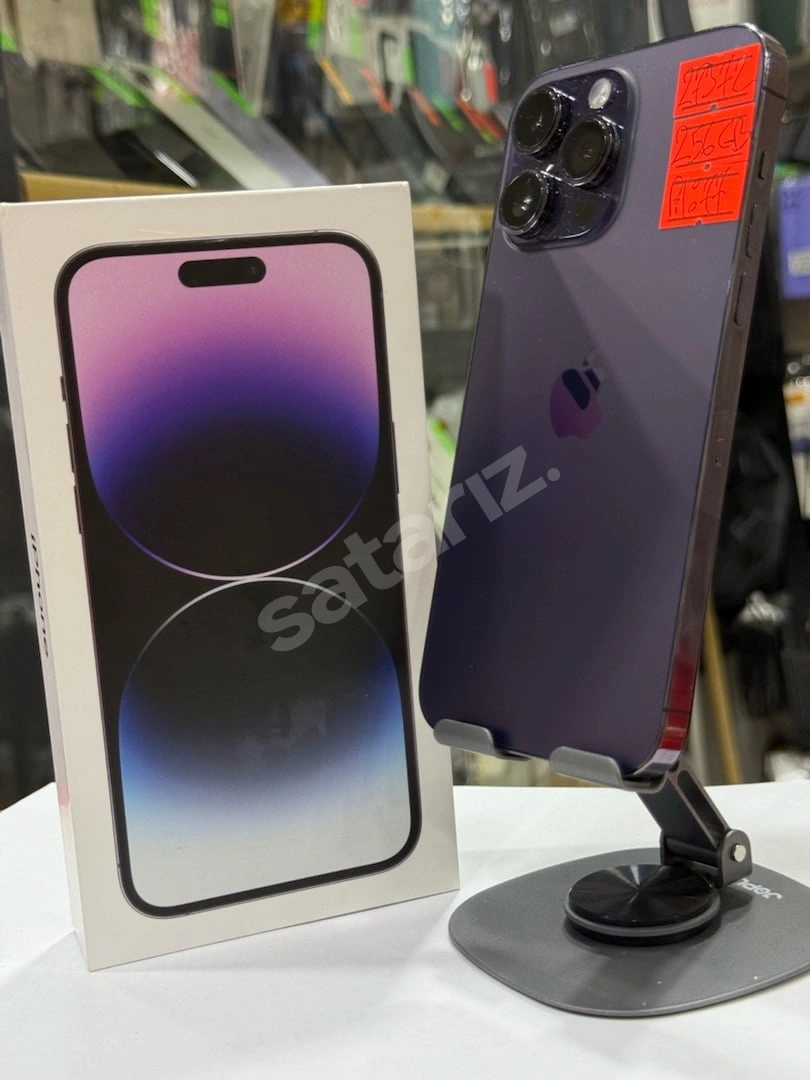 iPhone 14 Pro Max 256 GB Pil %77 | Deep Purple |