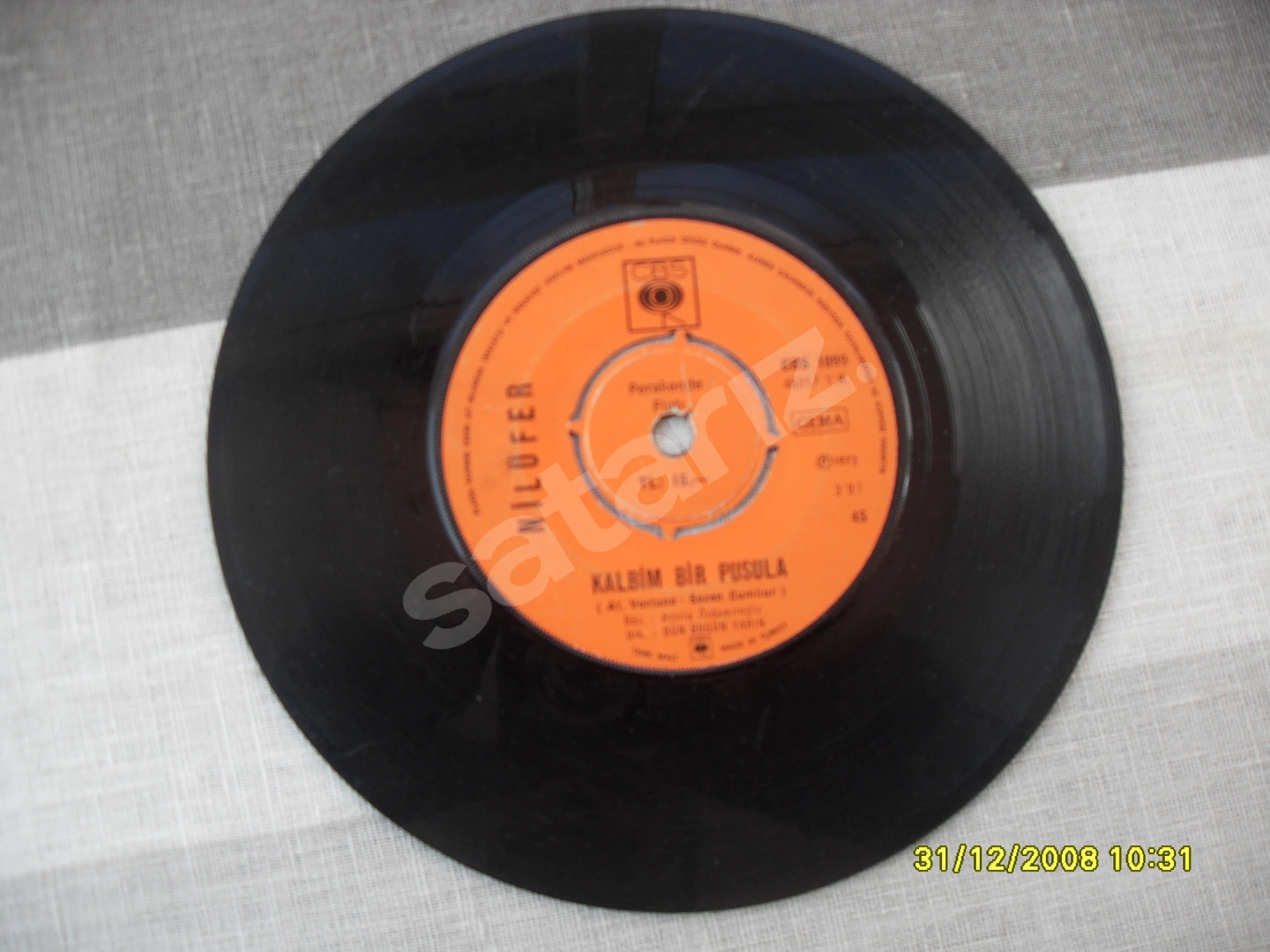 nilüfer – kalbim bir pusula – ağlıyorum yine – CBS –made in turkey – 1971