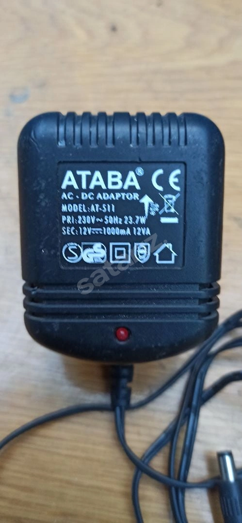 Ataba Dc Adaptör 12 Volt 1000 Mah Trafolu